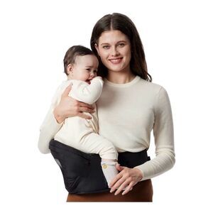 New Momcozy Baby Infant Hip Carrier Black Size Medium